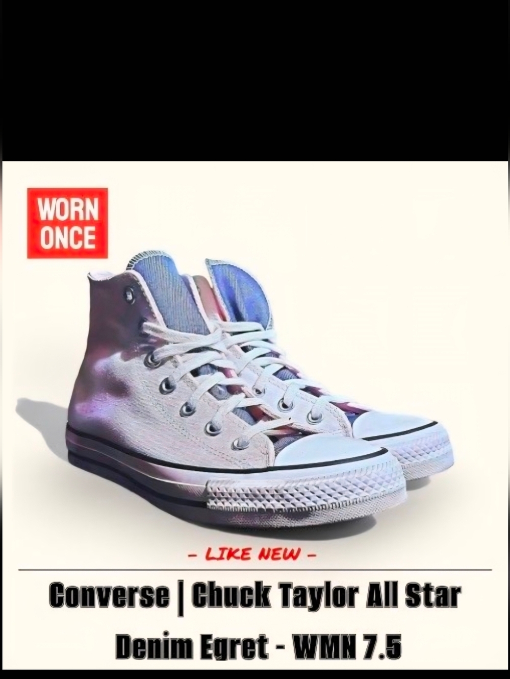 Converse | Chuck Taylor All Star - Denim Egret WMNS 7.5